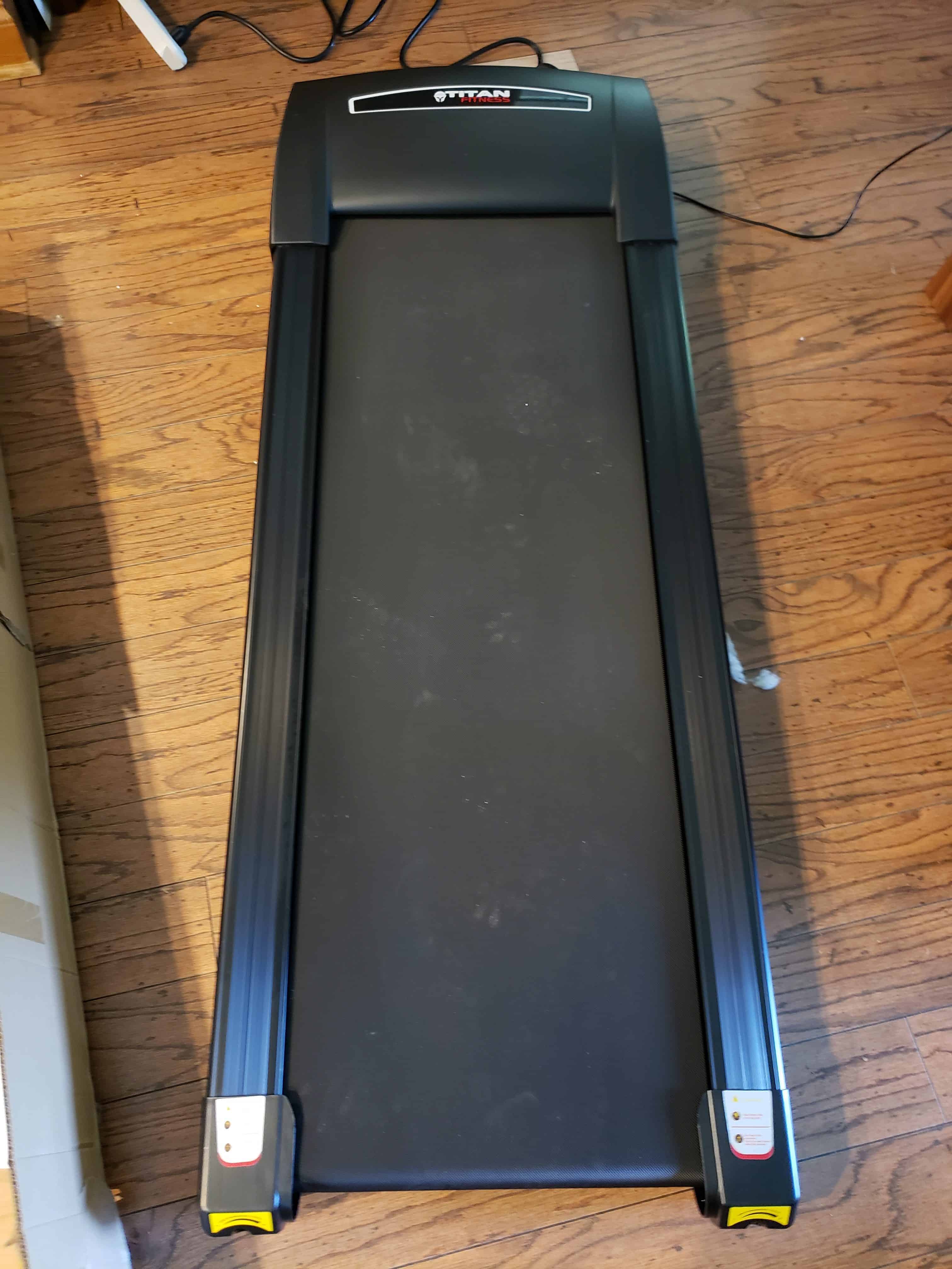 Titan fitness under desk treadmill sale